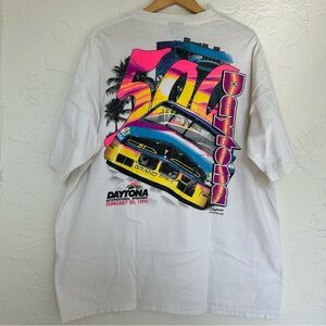 Vintage 1994 Daytona 500 NASCAR T Shirt Dead-stock Single Stitch